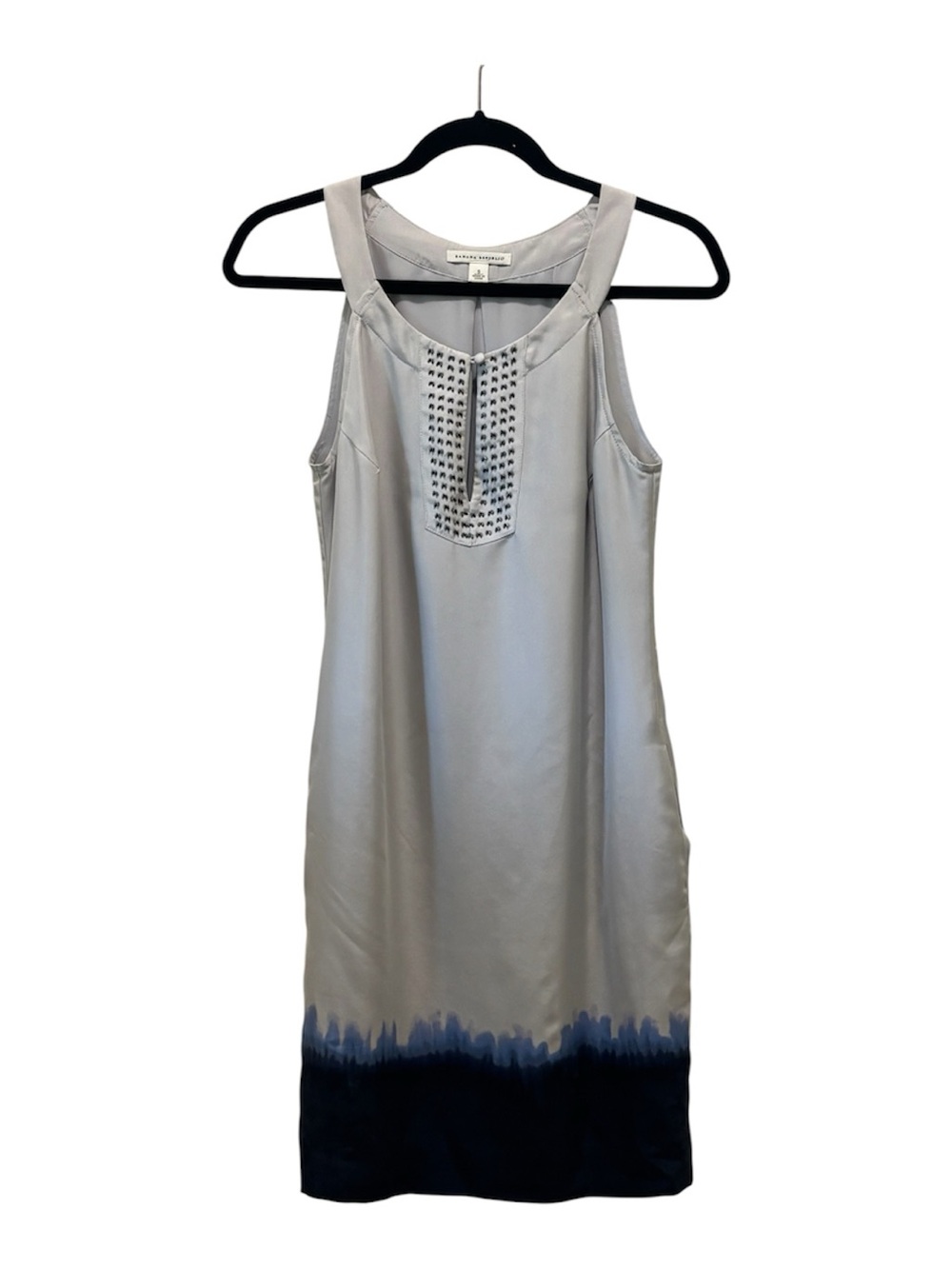 Banana Republic Beaded Neck Ombré Shift Dress Size Small